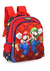 Mochila de Costas Escolar Luxcel Super Mario - Preto e Vermelho na internet