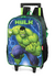 Mochila de Carrinho Hulk Luxcel - Preto e Verde Claro na internet