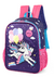 Mochila de Costa Unicórnio Colorido Up4you - Roxo e Rosa