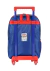 Mochila de Rodinhas Luxcel Capitão América – Azul - Outlet das Malas - Melhor loja de Malas do Brasil