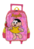 Mochila de Rodinhas Luxcel Turma da Monica - Magali – Rosa