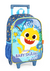Mochila de Rodinhas Luxcel Baby Shark – Azul