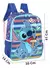 Mochila Escolar de Costas Infantil Luxcel Stitch Ukelele - Azul - comprar online