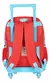 Mochila de Rodinhas Escolar Infantil Turma Da Mônica - Azul e Vermelho - Outlet das Malas - Melhor loja de Malas do Brasil