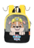 Mochila de Costas Creche Patrulha Canina Aveludada – Amarelo - comprar online