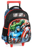 Mochila de Rodinhas Luxcel Vingadores - Capitão América – Azul