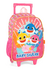 Mochila de Rodinhas Luxcel Baby Shark – Pink