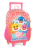 Mochila de Rodinhas Luxcel Baby Shark – Pink