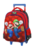 Mochila de Carrinho Super Mario Luxcel - Vermelho e Preto na internet