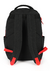 Mochila de Costas Up4you Espadas Enaldinho - Vermelho e Preto - Outlet das Malas - Melhor loja de Malas do Brasil