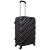 Mala de Viagem para 23kg Yins YS21055 com 4 Rodas Giro 360º em ABS - Cinza na internet