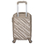 Mala de Viagem para 9kg Yins YS21055 com 4 Rodas Giro 360º em ABS - Champagne na internet