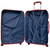 Mala de Viagem para 23kg Yins YS21055 com 4 Rodas Giro 360º em ABS - Vermelho - comprar online