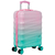Mala de Viagem para 10kg Yins Gradiente YS21105 com 4 Rodas Giro 360º em ABS + Policarbonato - Rosa com Verde - comprar online