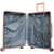Mala de Viagem para 10kg Yins Cosmopolita YS21160 com 4 Rodas Giro 360º em ABS - Rose na internet