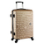 Mala de Viagem para 23kg Yins Focus YS21172 com 4 Rodas Giro 360º em ABS - Champagne na internet