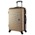 Mala de Viagem para 23kg Yins Focus YS21172 com 4 Rodas Giro 360º em ABS - Champagne