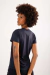 T-shirt Casual Preta Feminina - comprar online