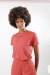 T-shirt Casual Páprica Feminina - comprar online
