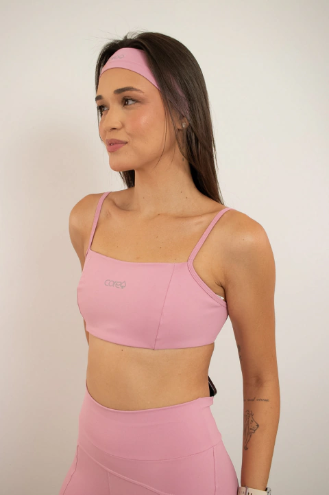Top Clarisse Rosa Chiclete