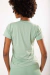 T-shirt Casual Verde Esmeralda Feminina - comprar online