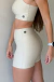 Short Lorena Off White - Core Brand