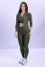 Top Lorena Verde Militar - Core Brand