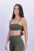Top Clarisse Verde Intenso