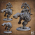 Montaria Gorila Gigante - Orc do Desfiladeiro Perverso Cavaleiro, Balgura | Miniatura para RPG