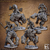Montaria Gorila Gigante - Orc do Desfiladeiro Perverso Cavaleiro, Balgura | Miniatura para RPG na internet