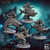 Surfadores de Tubarão - Tubarão, Predador, Montaria, Tritão | Miniatura 3D para RPG na internet