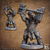 Imagem do Guerreiro Orc - Bárbaro, Soldado, Guerreiro | Miniatura 3D para RPG