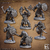 Guerreiro Orc - Bárbaro, Soldado, Guerreiro | Miniatura 3D para RPG na internet