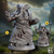 Loxodon Monge e Clérigo - Acólito do Marfim, Elephorim, Povo Elefante | Miniatura 3D para RPG