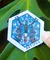 Adesivo de classe, holográfico, hexagonal 7x7cm | RPG - DND, Pathfinder e outros na internet