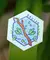Adesivo de classe, holográfico, hexagonal 7x7cm | RPG - DND, Pathfinder e outros na internet