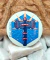 Botton de classe, holográfico, redondo 3,7cm | RPG - DND, Pathfinder e outros - loja online