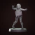 Zumbi da Plaquinha - Cosplayer Transformado | Miniatura para Boardgame, Zombicide, Colecionável, Zombie