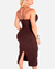 Vestido Charlote Café - loja online