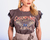T-Shirt Helena Cinza Estonada na internet