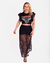 T-Shirt Helena Preta Estonada - comprar online