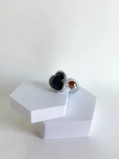 PLUG ANAL CÔNICO COM CRISTAL FORMATO CORAÇÃO SEXY IMPORT PRETO TAMANHO P - comprar online