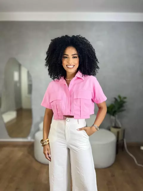 Camisa Cropped Ellie