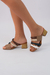 Sandália ACAIACA - Couro Legitimo, feita à mão, Salto 5 cm, modelo 2133 - comprar online