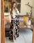 MAXI DRESS BICOLOR QUE PARECE FALDA CON CAMISA - comprar en línea