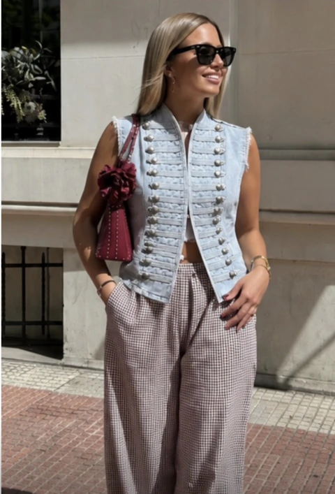 CHALECO ESTILO NAPOLEON - Asclothes