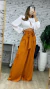 PANTALON PATA ELEFANTE CON CINTO 40094 - Asclothes