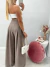 PANTALON PATA ELEFANTE CON CINTO 40094 - tienda en línea