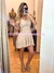 MINI DRESS HALTER CON TEJIDO TOP en internet