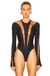 PANTIBLUSA MANGA LARGA CON TRANSPARENCIAS (MUGLER150) - comprar en línea